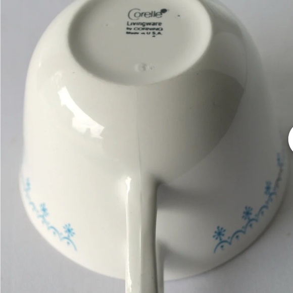 Blue Patterned Ceramic Cups - Picture 2 of 2